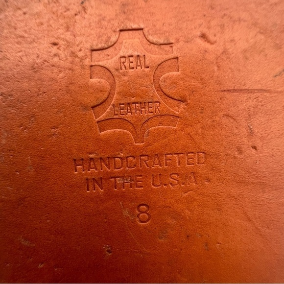 Everlane Brown Adjustable Strap Flat Strappy Leather Sandals Size 8 Women’s - Picture 4 of 10